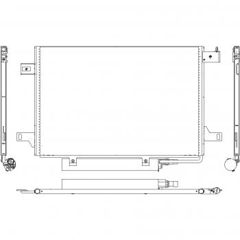 BEHR HELLA SERVICE 8FC 351 301-671 *** PREMIUM LINE *** Condensador, aire acondicionado