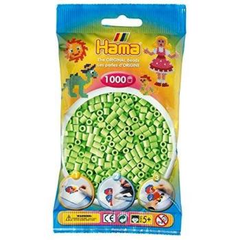 Bolsa de Perlas Hama Midi 1000 Piezas Color Verde Pastel