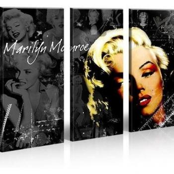 islandburner Marilyn Monroe Cuadro sobre Lienzo Cuadros Modernos y listos para Colgar. Cuadro Impresión fotográfica artística Obra de Arte