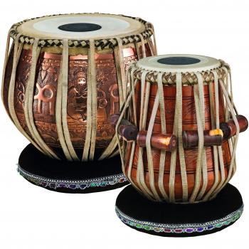 Meinl 9 inch Bayan and 5 1/2 inch Dayan Professional Tabla Set