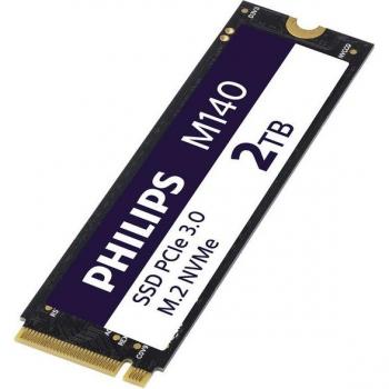 Disco SSD Interno Philips M140 2TB NVMe PCIe Gen 3 M.2 2280 R/W 3500/2800