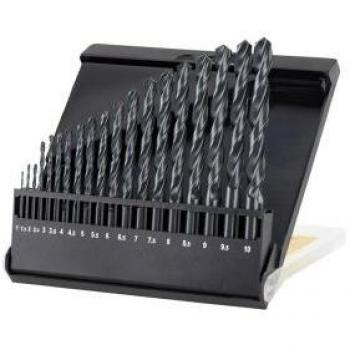 Juego de brocas para metal IRWIN HSS PRO, 13 piezas, 1.5-6.5 mm, acero de alta velocidad, portabrocas de liberación rápida, casete transparente