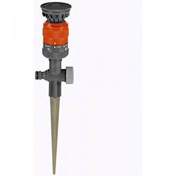 GARDENA Aspersor circular Vario Comfort, el aspersor circular con turbina giratoria , área de cobertura Min 25m²/ Max 225m², alcance del Spray Ø max. 17m, estándar