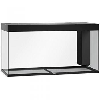 Acuario Juwel Rio LED 350 Negro - Acuario de agua dulce, capacidad de 350 litros, dimensiones de 121 x 41 x 50 cm, incluye iluminación LED integrada, sistema de filtración Bioflow con bomba y