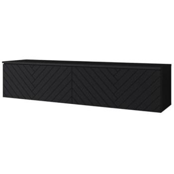 Mueble TV Sarasota 163, grafito, 140 x 30 x 33 cm, MDF con dos puertas