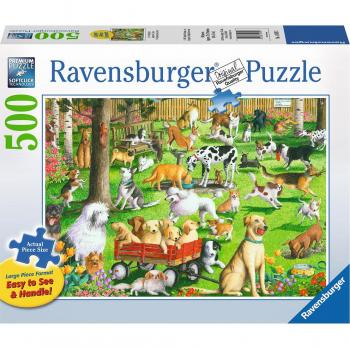 At the Dog Park 500-Piece Large Format Puzzle
