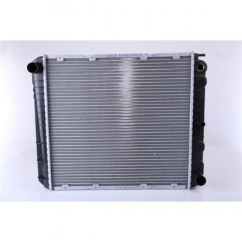 Radiador de refrigeración del motor NISSENS 65525A, compatible con vehículos, fabricado en aluminio y plástico, diseñado para un óptimo rendimiento térmico y durabilidad