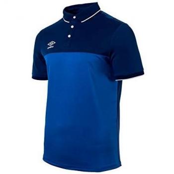 UMBRO Victoria Polo De Entrenamiento, Niños, Azul, 8-10/134-146