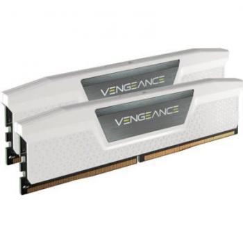 Corsair Vengeance CMK64GX5M2B5200C40W Módulo de Memoria 64 GB (2 x 32 GB) DDR5 5200 MHz CL40 Blanco