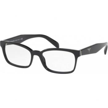 Prada PR 18TVF Asian Fit 1AB1O1 Women’s Eyeglasses Black Size 53