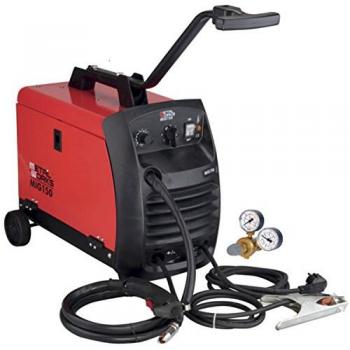 Soldadora Hilo MIG-MAG Metalworks MIG-150 829650246 con Electrodos MMA Tradicional