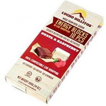 Barritas Energéticas de Guayaba Naturales 10x40g – Barritas Energéticas Ciclismo Alto de Carbohidratos para Máxima Resistencia – Geles Energéticos para Atletas – Barritas Veganas sin Gluten- Frambuesa