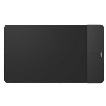 Alfombrilla de ratón gaming uRage Lethality 460 con cargador inalámbrico, superficie optimizada, bordes cosidos y base antideslizante