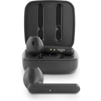 Auriculares Inalámbricos Vieta Pro Joy Bluetooth con Controles Táctiles, Manos Libres y Micrófono - Batería de Larga Duración 20h y Caja de Carga
