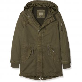 Pepe Jeans Logan Teen PB400636, Abrigo para Niños, Verde