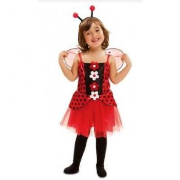 Disfraz para Niños My Other Me Mariquita Multicolor Insectos (2 Piezas), Talla 3/4 Años