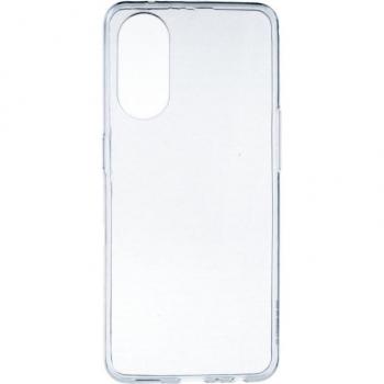 Funda de Silicona Transparente para Oppo Reno 8T.