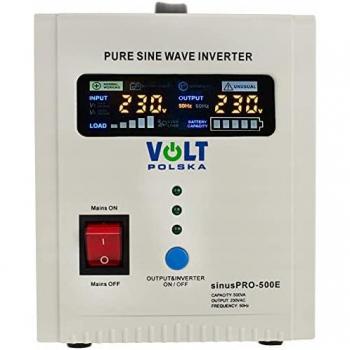 Inversor de onda senoidal pura - cargador SinusPro - 2000W, 24V / 230V, AVR/UPS