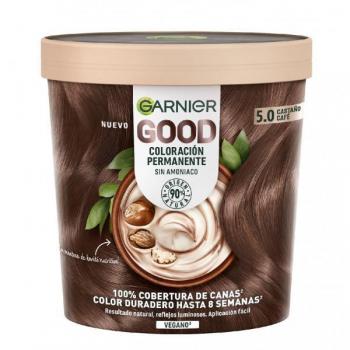 Garnier Good Permanent Hair Color 5.0 Coffee Roast Brown 160mL Ammonia-Free