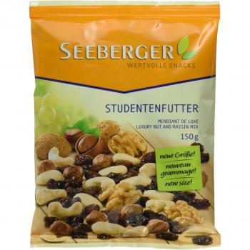 Mezcla Clásica de Frutos Secos y Pasas - 150 g (Nueces, Almendras, Avellanas, Anacardos y Pasas) - Rica en Vitamina E, Vegana