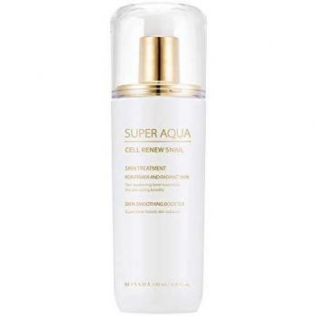 MISSHA - Cell Renew Snail Skin Treatment 130ml - Cosmetics, Anti-aging, Moisturizing, Skin Repairing, Contains Snail Secretion Filtrate, Lightweight Texture, Suitable for All Skin Types