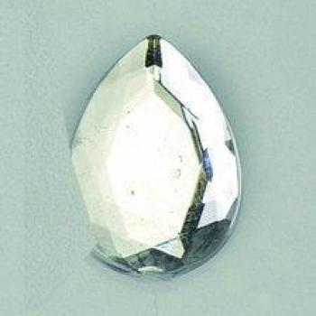 Efco - Juego de Facet Caídas de piedra decorativa, acrílico, Crystal, 6 x 10/8 X 13/10 x 14 mm, 30/10/10