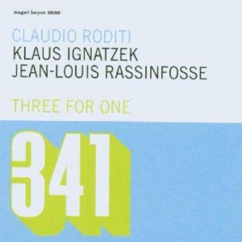 Three for One - Jean-louis Rassinfosse Klaus Ignatzek Claudio Roditi