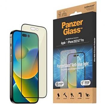 Protector de Pantalla Anti-Luz Azul Ultra-Wide para Apple iPhone 14 Pro con EasyAligner