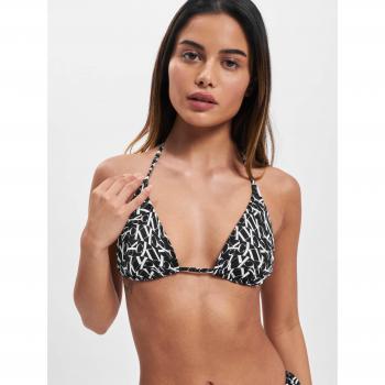 Bikini Triángulo Calvin Klein Monograma Negro XS