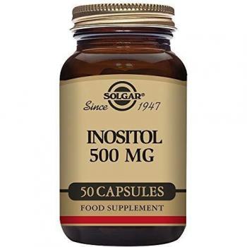 Solgar Inositol 500 Mg Cápsulas Vegetales, Envase de 50