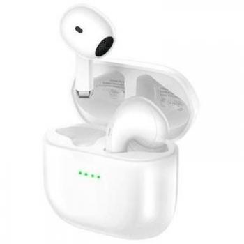Auriculares Inalámbricos Bluetooth XO X22 Blancos con Carga Rápida y Batería de 250mAh