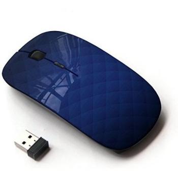 XP-Tech [ Ratón óptico 2.4G inalámbrico ] - Blue texture