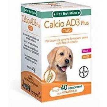 Bayer Calcio Ad3 Solub Sviluppo 40 compresse