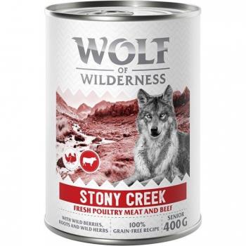 Wolf of Wilderness Expedition Stony Creek 1 x 400 g - Pack de degustación - Senior