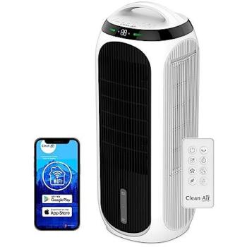 Climatizador Evaporativo 4 en 1 Clean Air Optima CA-106 Smart con Purificador HEPA y Control por Aplicación