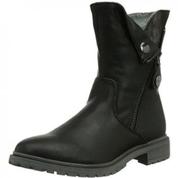 s.Oliver 45426 - Botas antideslizantes para niñas, color negro