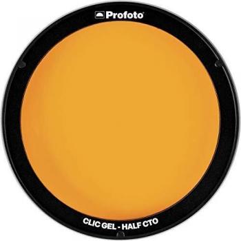 Filtro de Gel Profoto Clic Half CTO para Modelos C1 Plus, A1 y A1X
