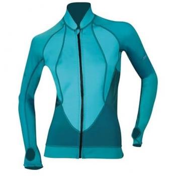 Beuchat Chaleco de Freediving Atoll 2 mm, chaqueta neopreno y rashguard para mujer, color rosa, talla L