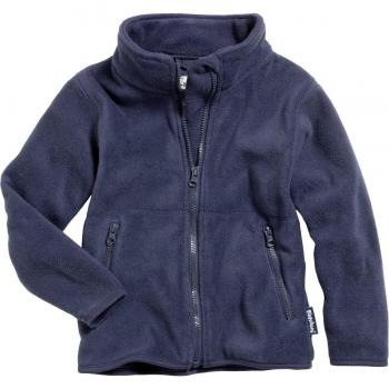 Playshoes Navy Fleece Jacket for Large Kids, Size 128 (7-8 Years)