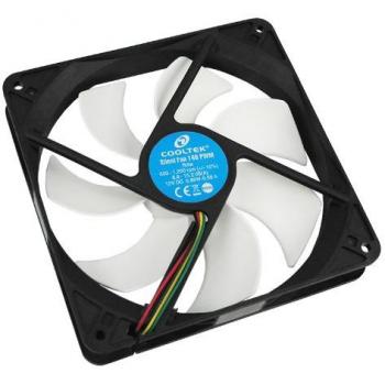 Ventilador Silencioso Cooltek 140mm PWM para PC - Serie de Enfriamiento