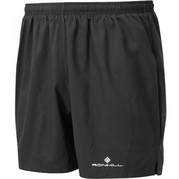 Pantalones Cortos Ronhill Core 5 para Hombre - Negro/Blanco, Talla XXL