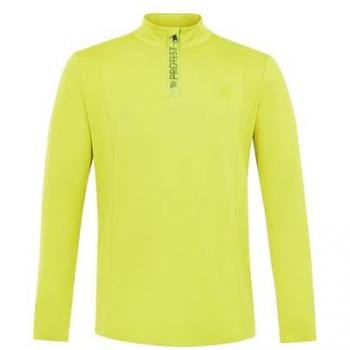 Protest Camiseta de Manga Larga con Media Cremallera Rewill, Forro Polar de Hombre, 1/4 Zip Top, Color: Variado, Talla: L