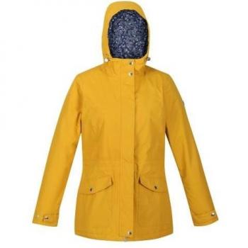 Regatta - Chaqueta Impermeable Brigida para Mujer, impermeable, transpirable, cortaviento, con capucha ajustable, bolsillos con cremallera, diseño ligero y compacto