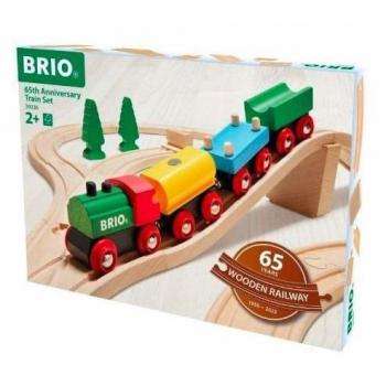 Brio Classic Wooden Railway 65th Anniversary Train Set - Special Limited Edition