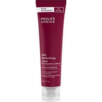 Paula'S Choice crema hidratante de recuperación de la piel spf 30 con antioxidantes y aceite de albaricoque mejor para el envejecimiento y el enrojecimiento 60ml Blanco