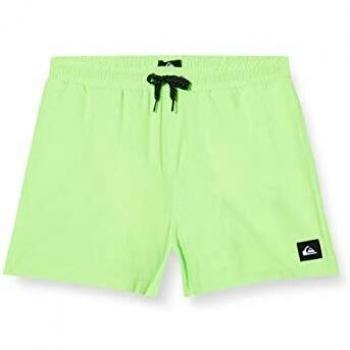 Quiksilver Everyday 15 Swim SRT Pantalones Cortos De Natación, Hombre, Verde