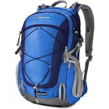 MOUNTAINTOP Mochilas Senderismo 40 litros Alta Capacidad Impermeable Hombre Mujer Escalada Deporte Morral con Cubierta De Lluvia para Viajes Acampadas