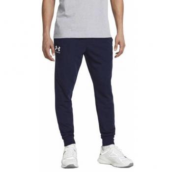 Under Armour Men's Rival Terry Joggers - Size L - Fitted Fit - Midnight Navy