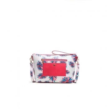 Desigual 18saxpbz - Bolso al hombro para mujer, color Blanco, talla Einheitsgröße
