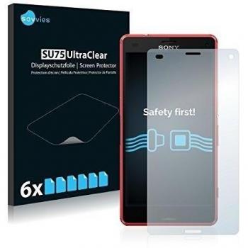 savvies Protector Pantalla Compatible con Sony Xperia Z3 Compact D5833